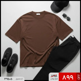 تیشرت قهوه ای