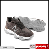 کتونی مردانه اسپرت چرم مصنوعی ذغالی New Balance مدل 50774