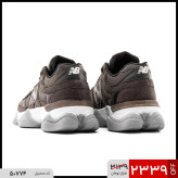 کتونی مردانه اسپرت چرم مصنوعی ذغالی New Balance مدل 50774