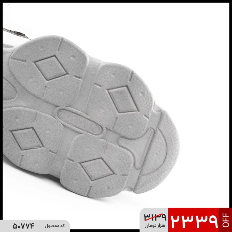 کتونی مردانه اسپرت چرم مصنوعی ذغالی New Balance مدل 50774